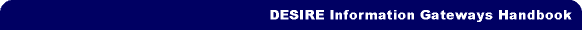 DESIRE Information Gateways Handbook